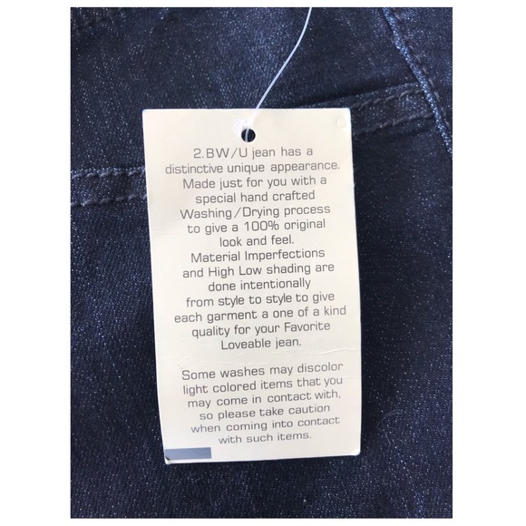 👛 NWT 2 BW/U Skinny Jeans with Elastic Band XL - Picture 6 of 6